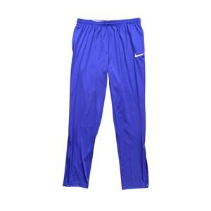 Nike Training Pants Mens L Large Lapis Blue Academy Soccer Tapered Lightweight